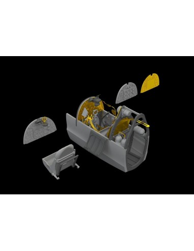 Spitfire Mk.I cockpit for Eduard 