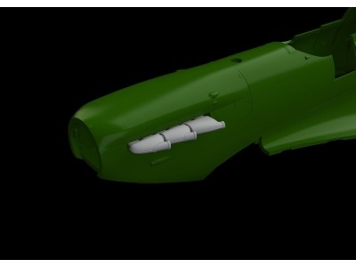 Spitfire Mk.I exhaust stacks for Eduard 