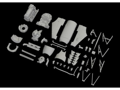 Spitfire Mk.I engine for Eduard 