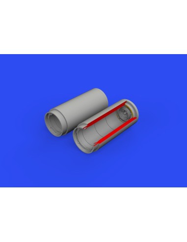 MiG-19 exhaust nozzles for Eduard/Trumpeter 