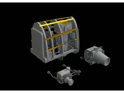 F-6D cameras 1/48 for EDUARD 