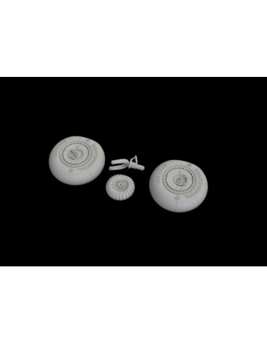 Bf 110G wheels for Eduard 