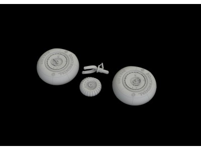 Bf 110G wheels for Eduard 