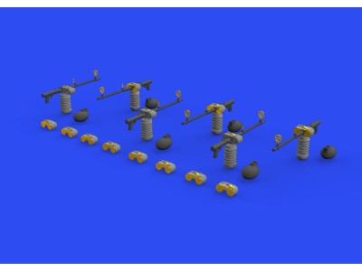 Do 17Z bomber guns 1/48 for EDUARD/ICM 