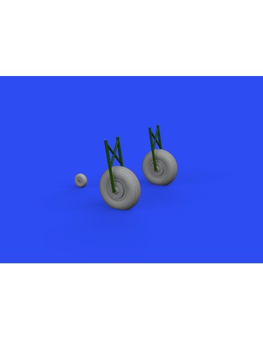 Il-2 wheels 1/48 for ZVEZDA 