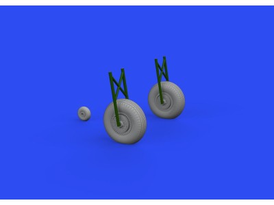 Il-2 wheels 1/48 for ZVEZDA 