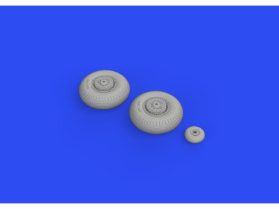 Il-2 wheels 1/48 for ZVEZDA 