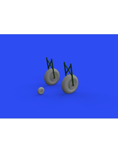 Il-2 wheels 1/48 for ZVEZDA 