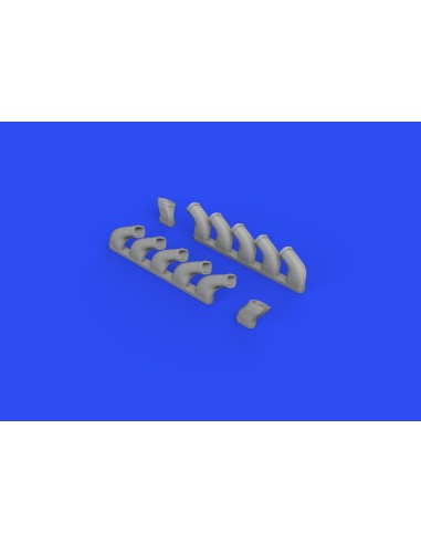 Il-2 exhaust stacks 1/48 for ZVEZDA 