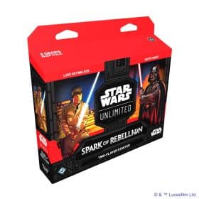 Star Wars: Unlimited Spark of Rebellion Two-Player Starter (Luke Vs Vader) Anglais