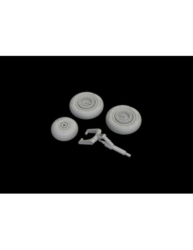MiG-15 wheels 1/48 for BRONCO 