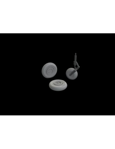 MiG-15 wheels 1/48 for BRONCO 