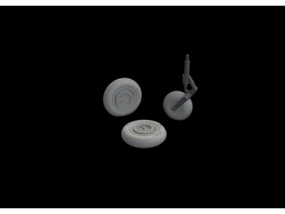 MiG-15 wheels 1/48 for BRONCO 