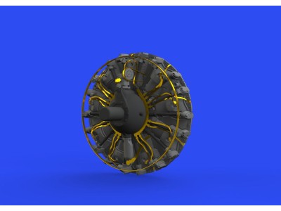 B-17F engines 1/48 for HKM 