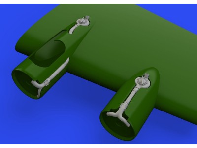 B-17F superchargers 1/48 for HKM 