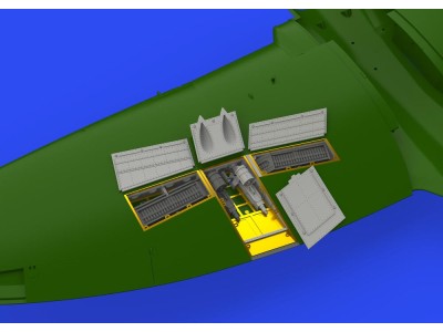 Tempest Mk.II gun bays 1/48 for EDUARD/SPECIAL HOBBY 