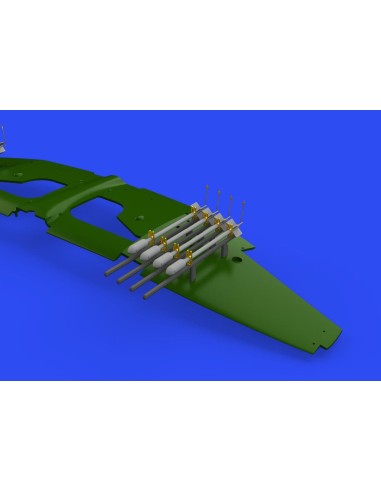 RP-3 60lb rockets for Tempest Mk.II 1/48 for EDUARD/SPECIAL HOBBY 