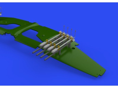 RP-3 60lb rockets for Tempest Mk.II 1/48 for EDUARD/SPECIAL HOBBY 