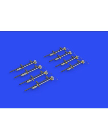 RP-3 60lb rockets for Tempest Mk.II 1/48 for EDUARD/SPECIAL HOBBY 