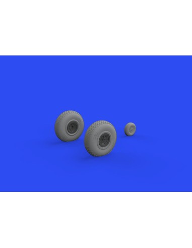 B-17 wheels block tread 1/48 for HKM 