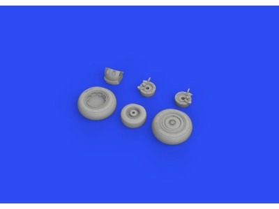 Su-27 wheels 1/48 for GREAT WALL HOBBY 