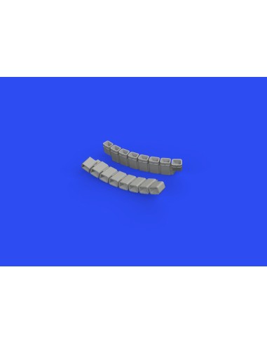 Tempest Mk.II exhaust stacks 1/48 for EDUARD/SPECIAL HOBBY 