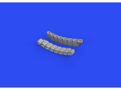 Tempest Mk.II exhaust stacks 1/48 for EDUARD/SPECIAL HOBBY 