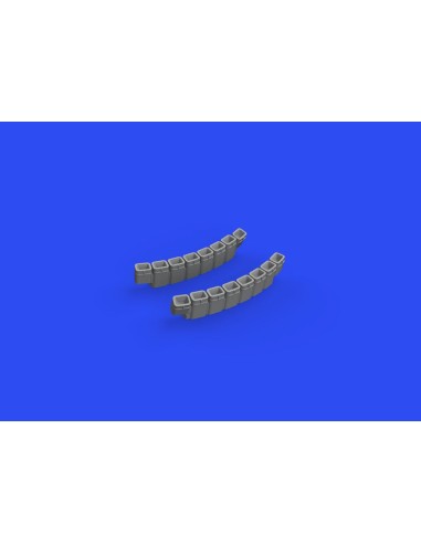 Tempest Mk.II exhaust stacks 1/48 for EDUARD/SPECIAL HOBBY 