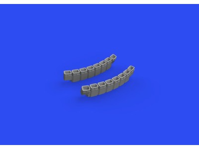 Tempest Mk.II exhaust stacks 1/48 for EDUARD/SPECIAL HOBBY 