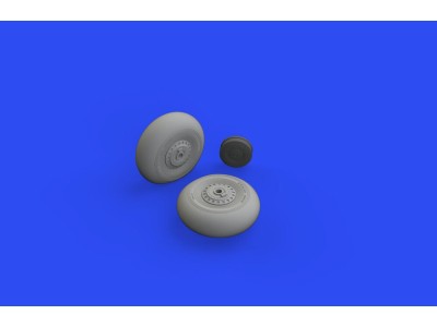 Lancaster B Mk.I wheels 1/48 for HKM 