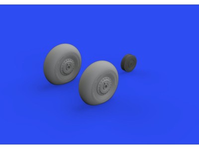 Lancaster B Mk.I wheels 1/48 for HKM 