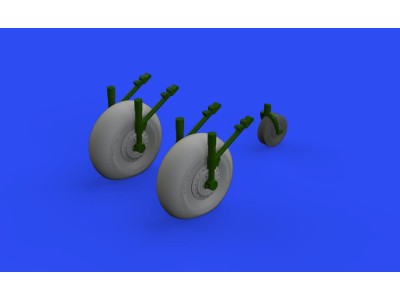 Lancaster B Mk.I wheels 1/48 for HKM 