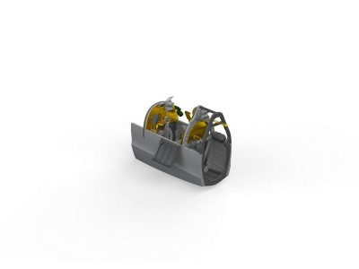 Spitfire Mk.V cockpit for EDUARD 