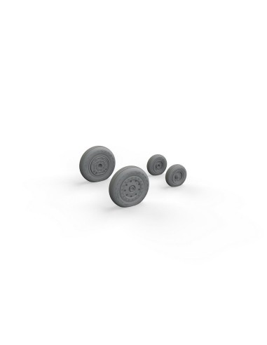 F-4B wheels for TAMIYA 