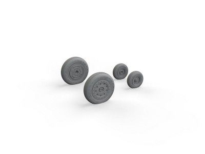 F-4B wheels for TAMIYA 