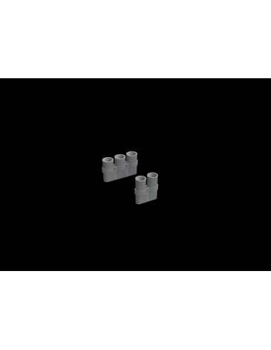 F6F exhaust stacks for EDUARD 