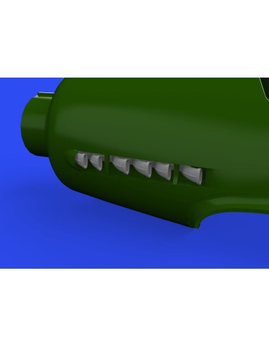 Fw 190D exhaust stacks for EDUARD 
