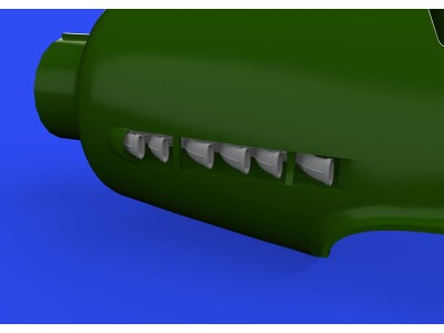 Fw 190D exhaust stacks for EDUARD 