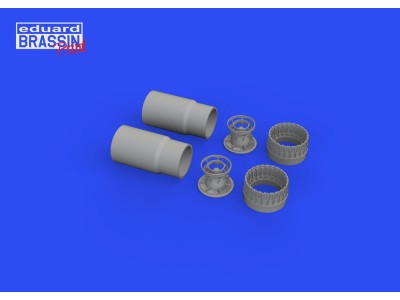 F-4B exhaust nozzles PRINT for TAMIYA 