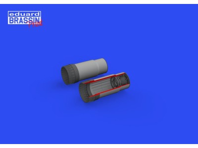 F-4B exhaust nozzles PRINT for TAMIYA 