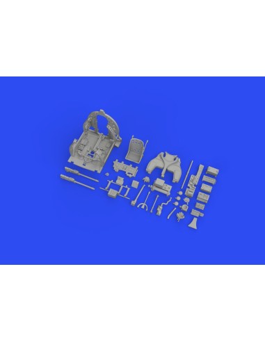 A6M2 Zero Model 21 cockpit PRINT for EDUARD 
