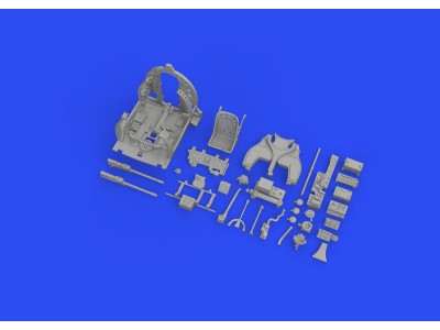A6M2 Zero Model 21 cockpit PRINT for EDUARD 