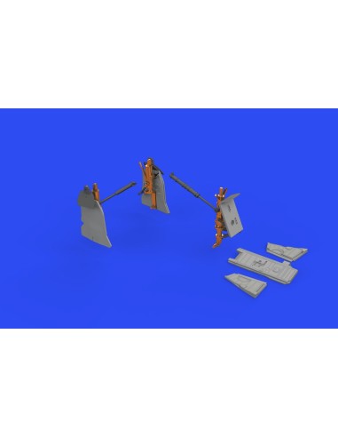 F-4B undercarriage legs BRONZE, for TAMIYA 