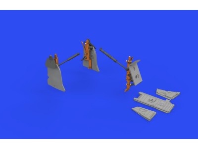 F-4B undercarriage legs BRONZE, for TAMIYA 
