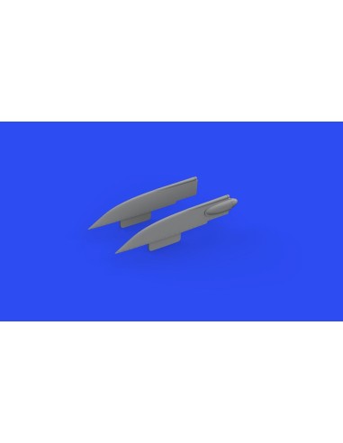 F-4B fin caps PRINT, for TAMIYA 
