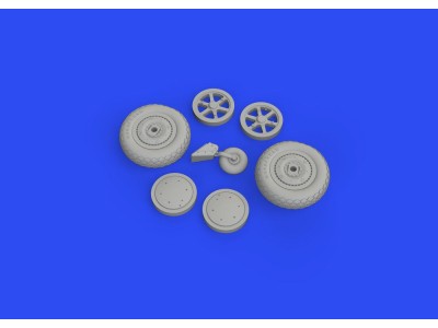 SBD-5 wheels for ACCURATE MINIATURES/REVELL 