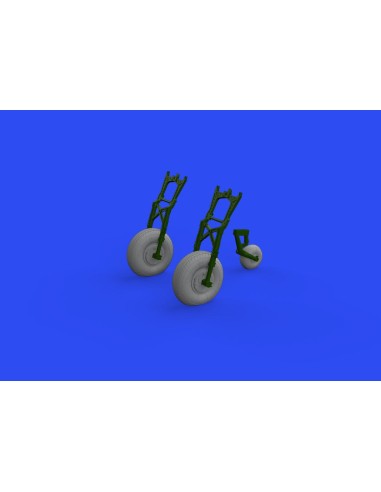 Pe-2 wheels for ZVEZDA 