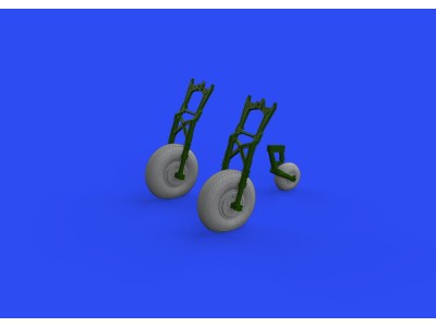 Pe-2 wheels for ZVEZDA 