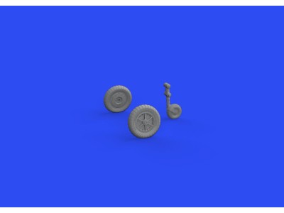 Bf 109G-4 wheels for EDUARD 