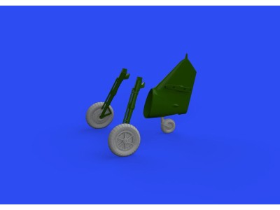 Bf 109G-4 wheels for EDUARD 